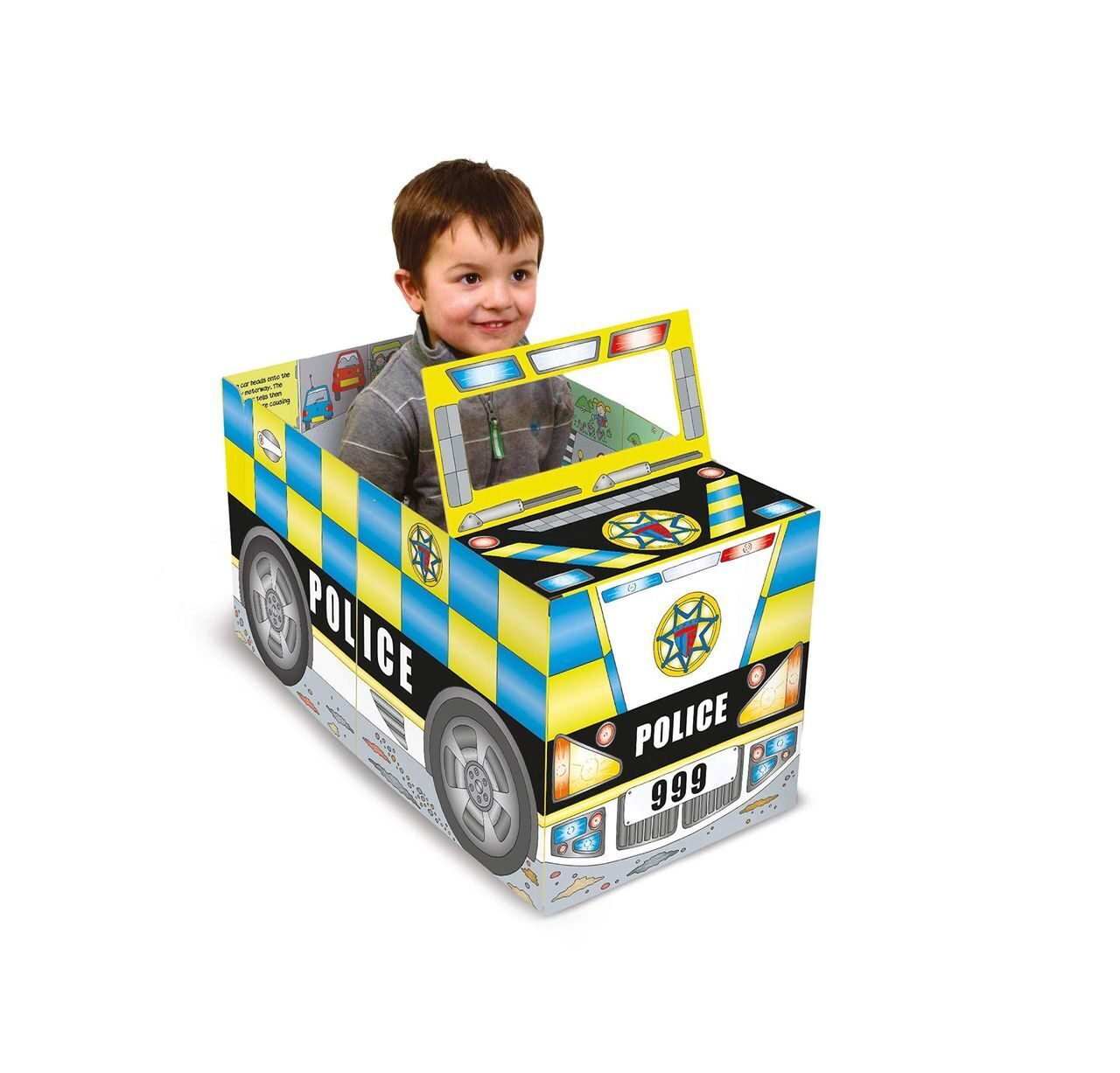 6P64 Convertible Police Car - Ages 0-5 - Hardback - Belinda Gallagher