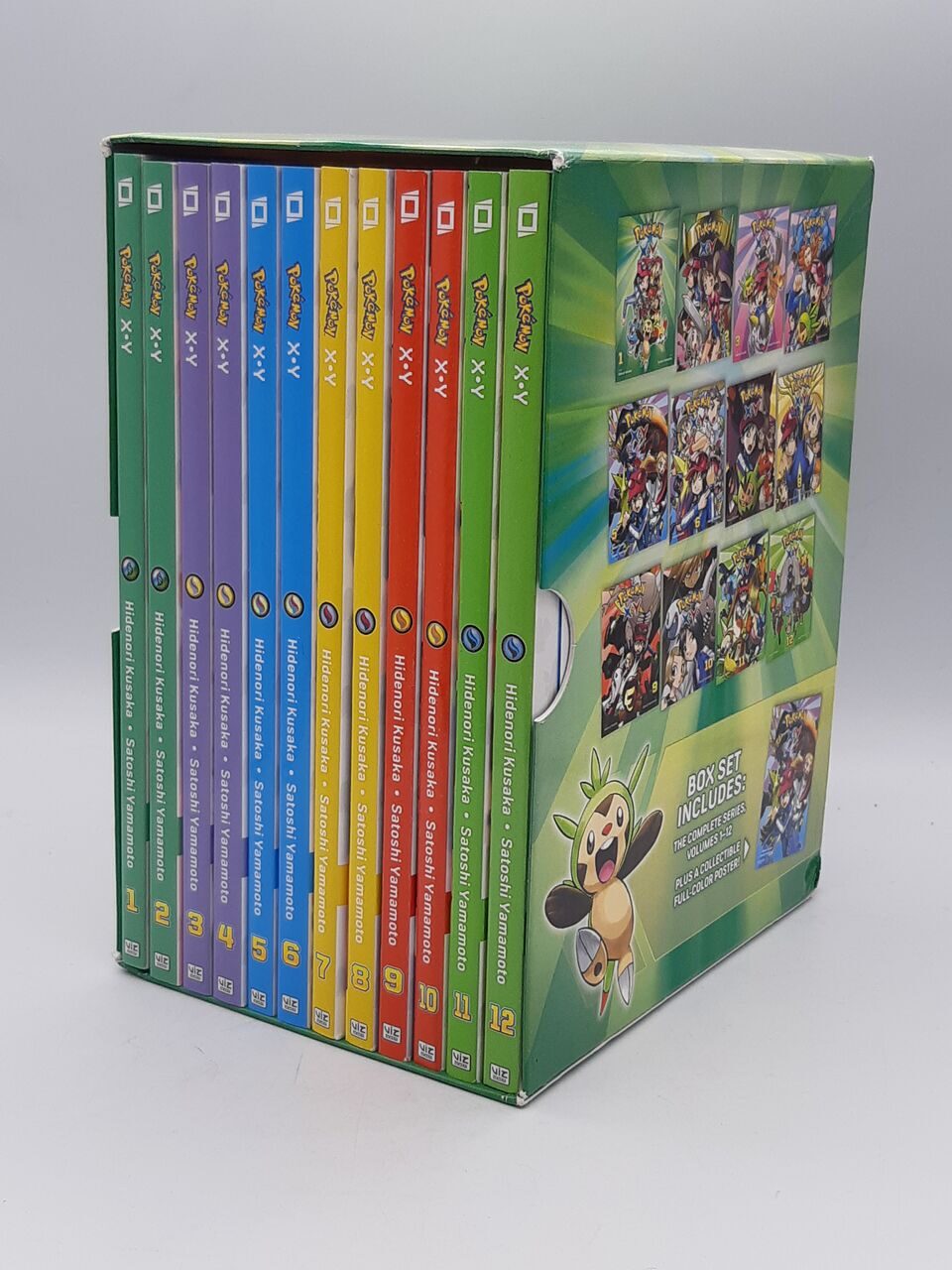 Pokémon X-Y Complete Box Set: Includes Vols. 1-12 - Livros na