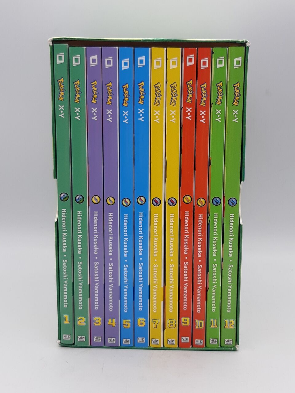 Pokémon X•Y Complete Box Set: Includes vols. 1-12 (Pokémon Manga Box Sets)