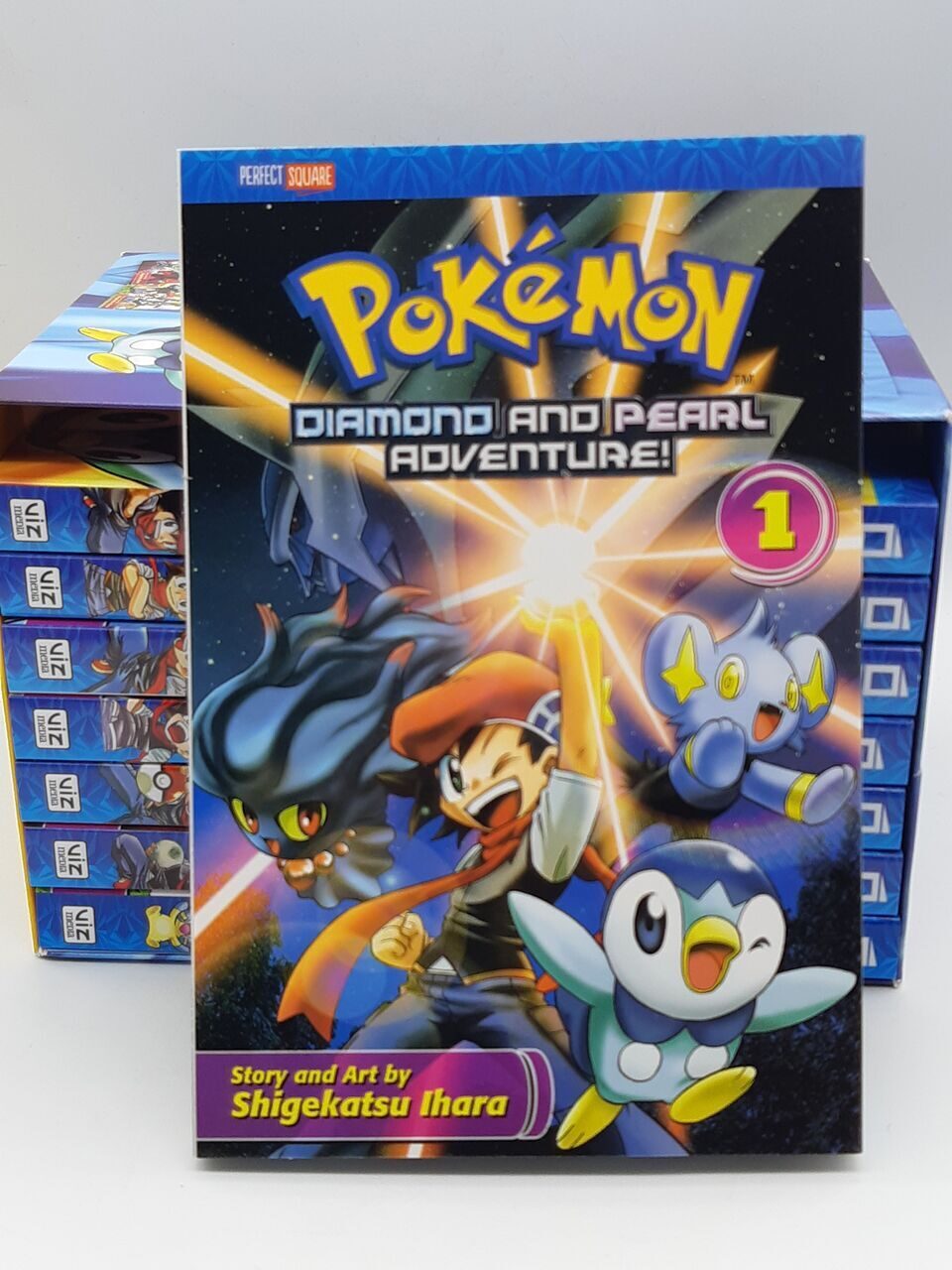 R566 Pokemon Adventure Diamond and Pearl 8 Books Childrens Collection Box Set Pack, Hidenori Kusaka