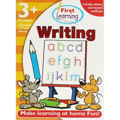 D196 First Learning Workbooks: Writing