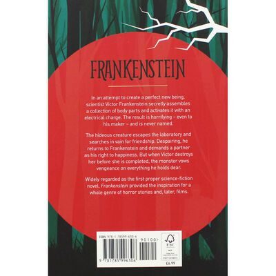 K521 Frankenstein Mary Shelley