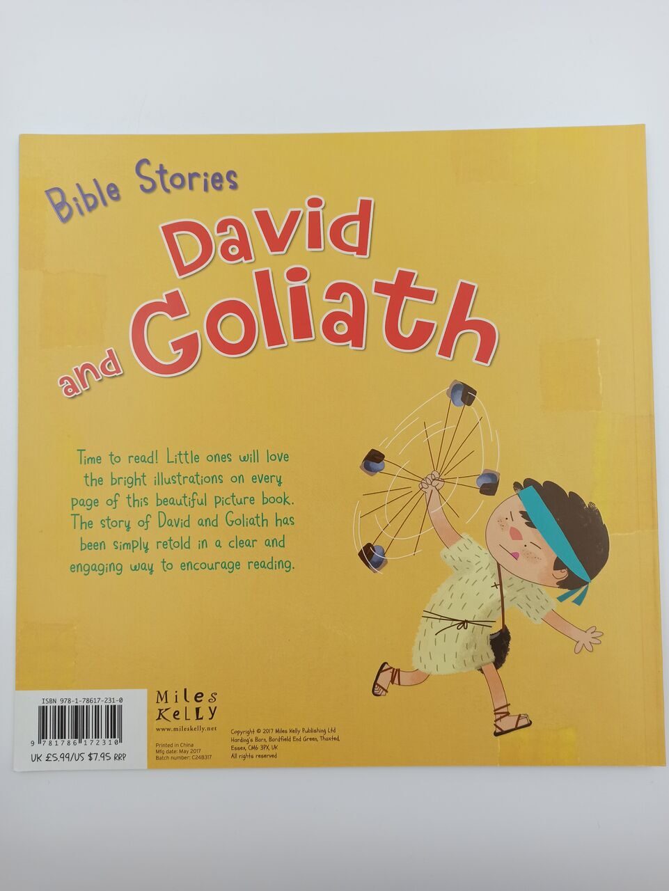 BK101 David and Goliath, Bible Story