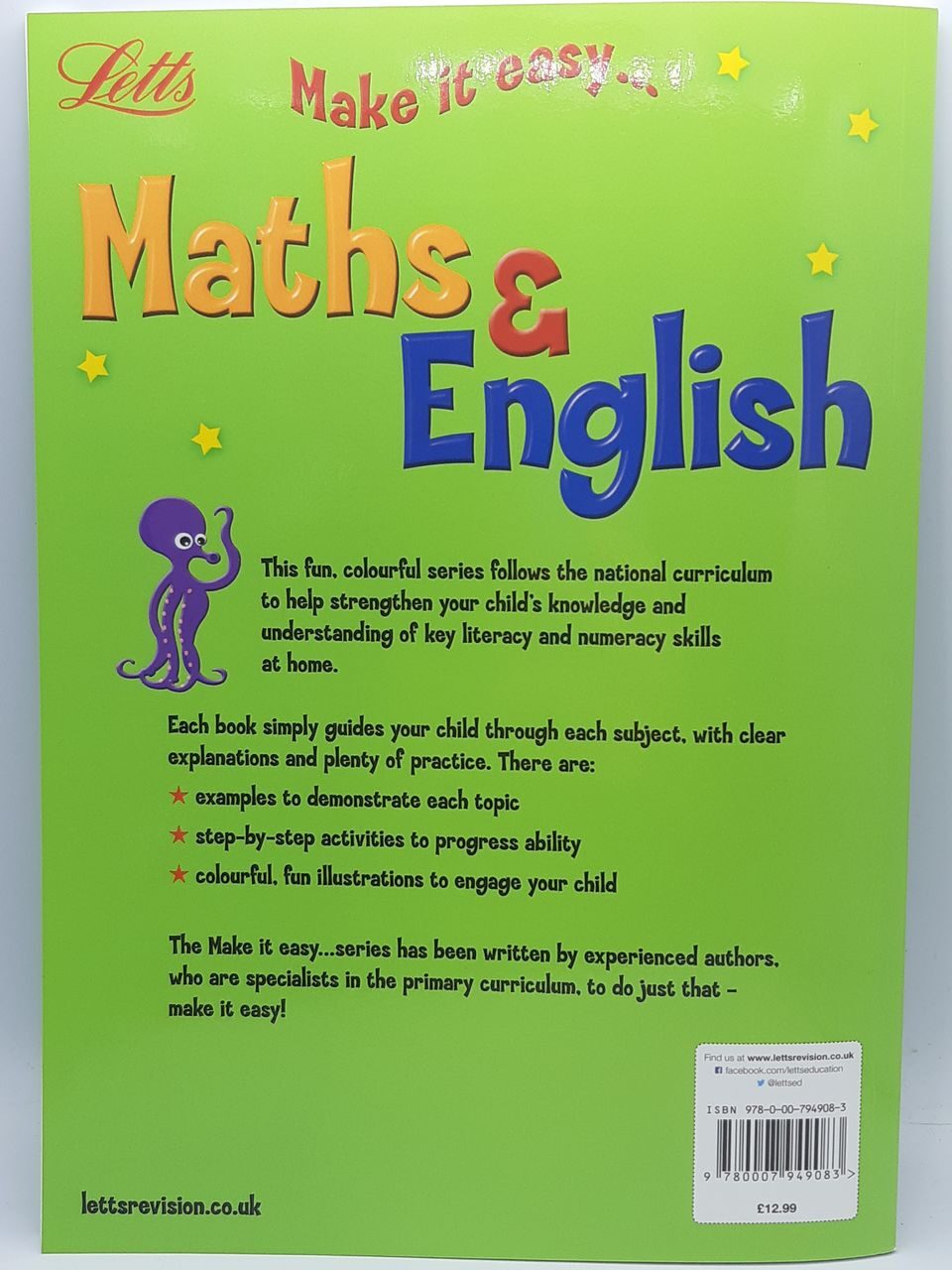 D174   Letts Maths and English: Age 3-5