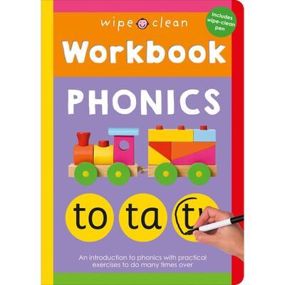 D188 Wipe Clean Workbook: Phonics