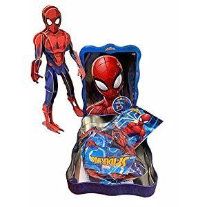 5P78 Набор книжек и игрушек в жестяной коробке Spider Man Happier Tin