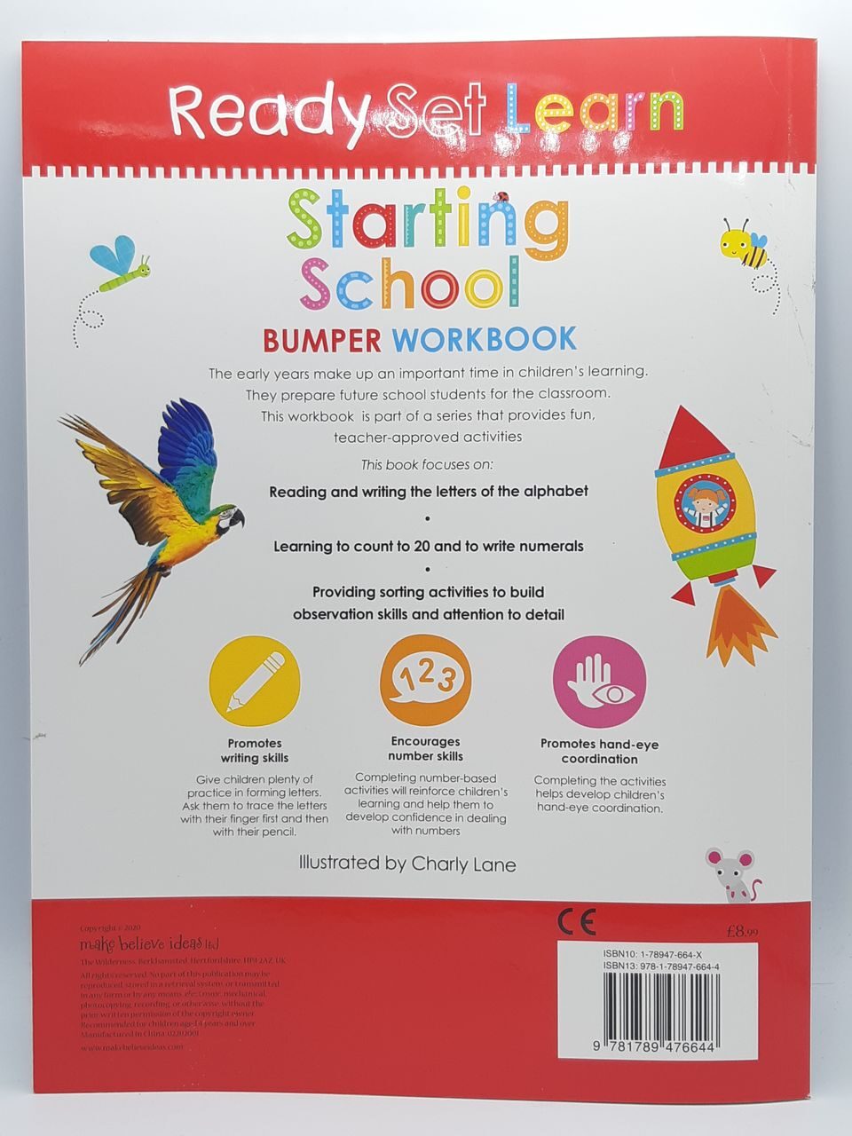 D167  Starting School: Workbook - Age 4+