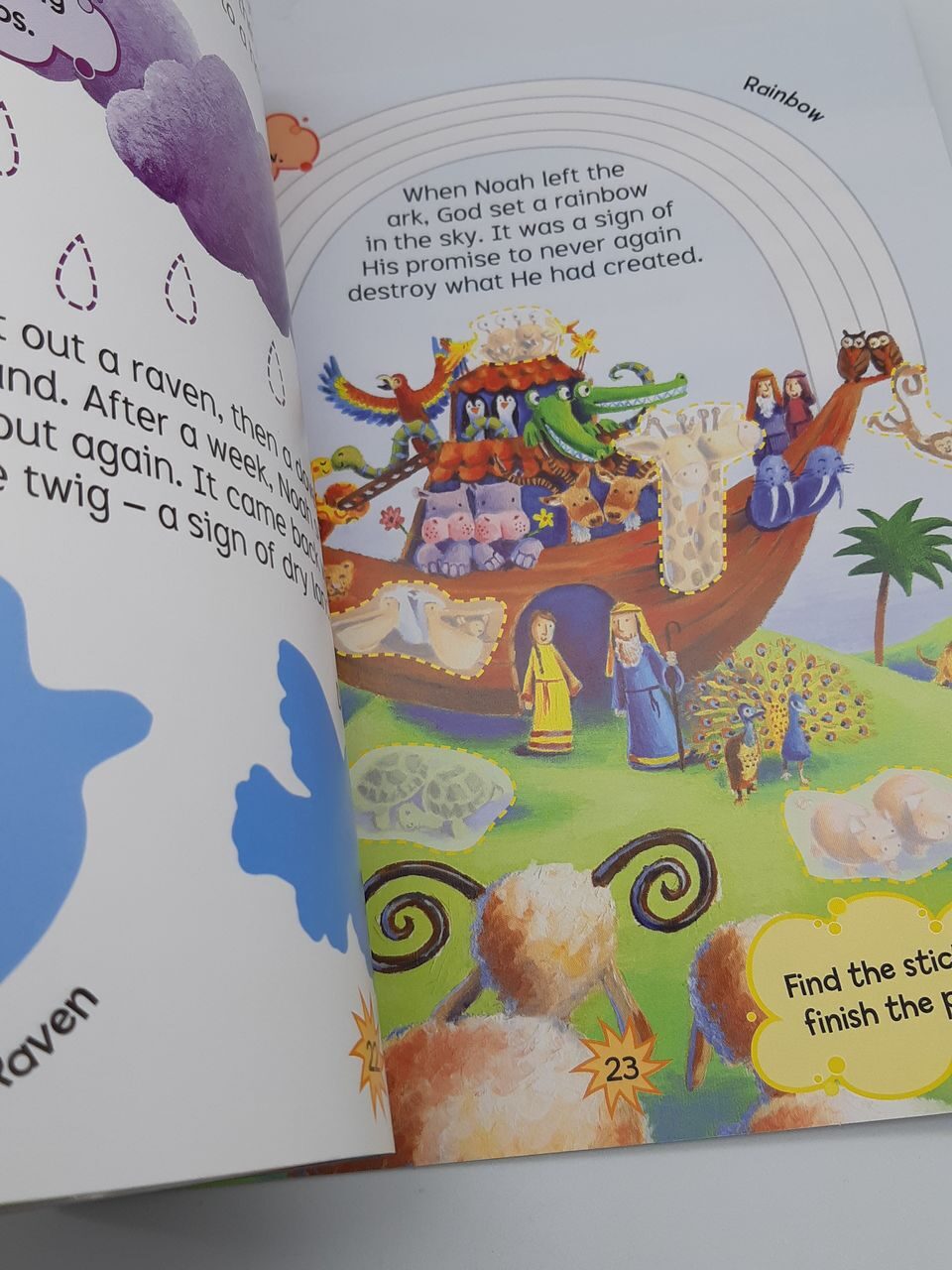 E128 Bible Sticker Activity: Noah's Ark