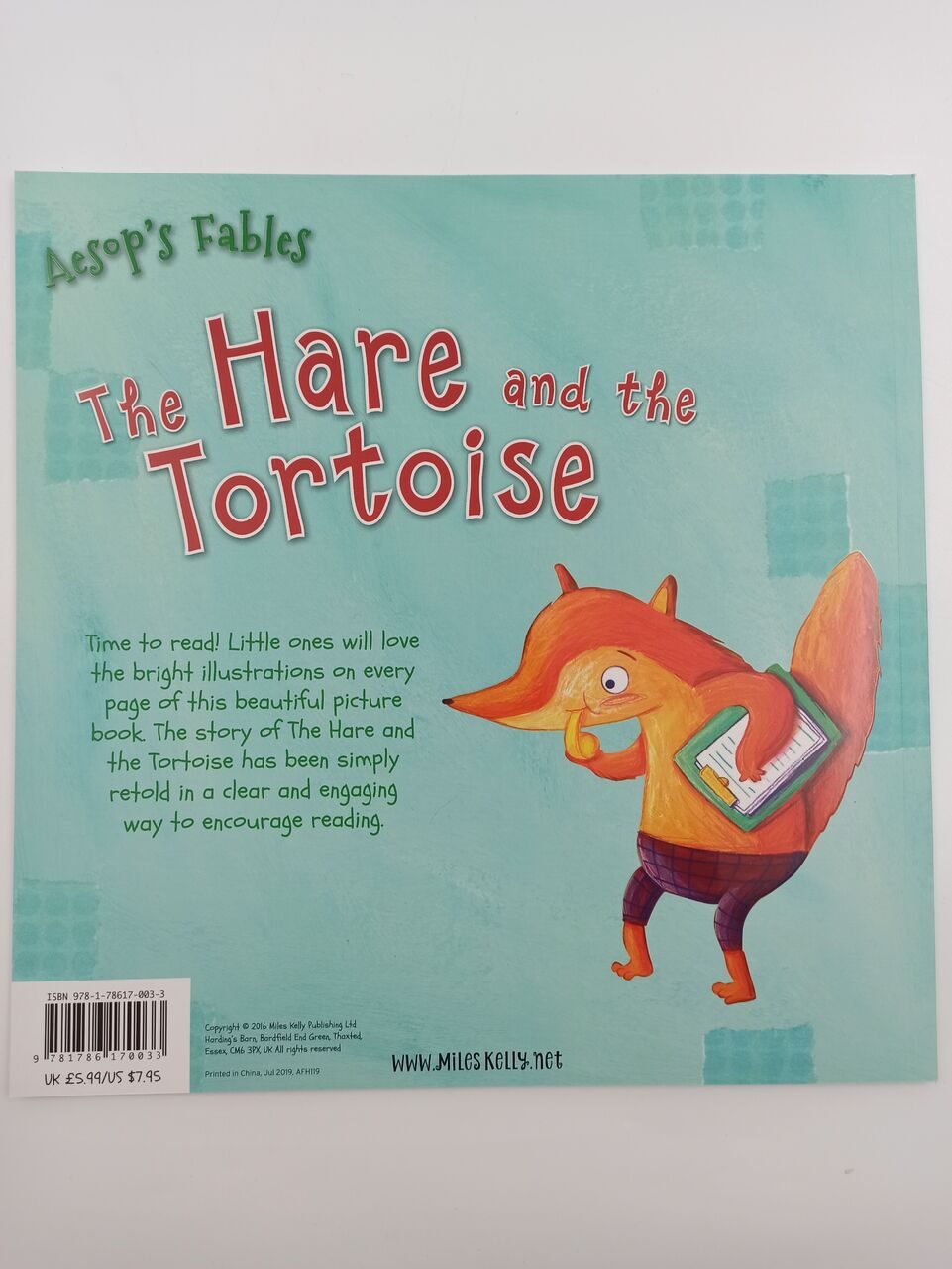 BK82 The Hare and the Tortoise, Aesop