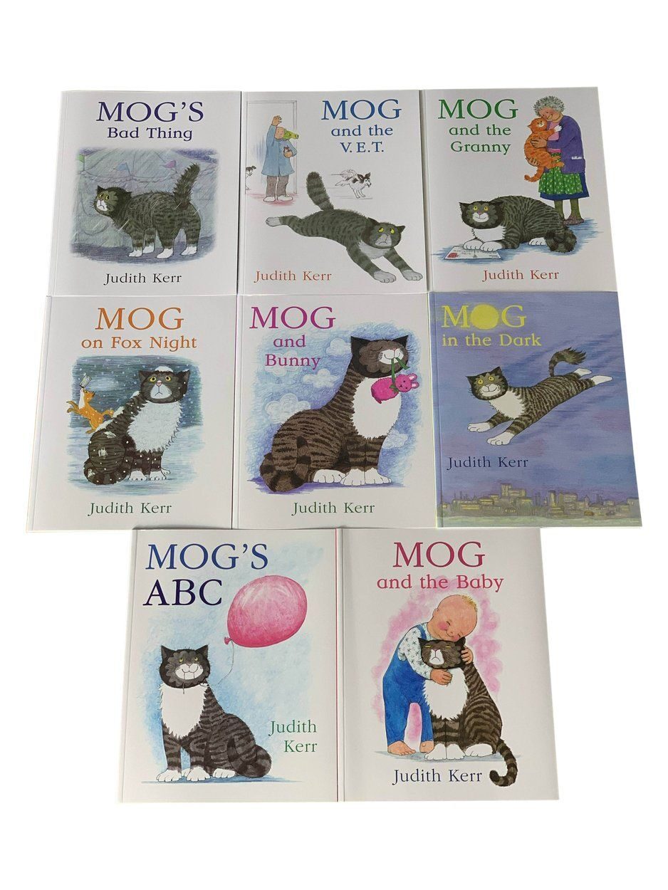 E47 Mog The Cat 8 Books Children  By Judith Kerr