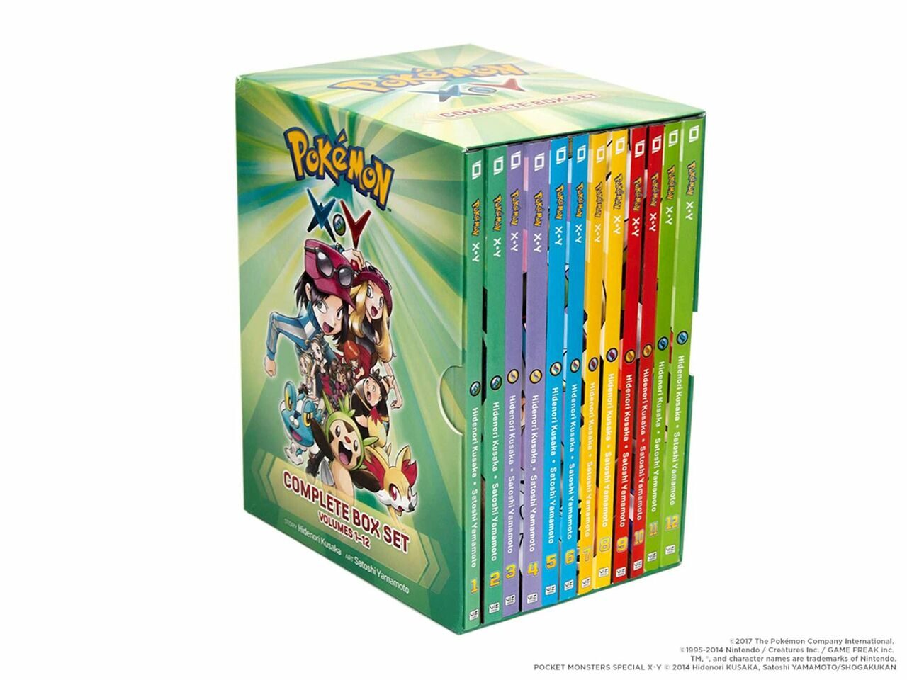 R568 Pokémon X•Y Complete Box Set: Includes vols. 1-12 (Pokémon Manga Box Sets), Hidenori Kusaka