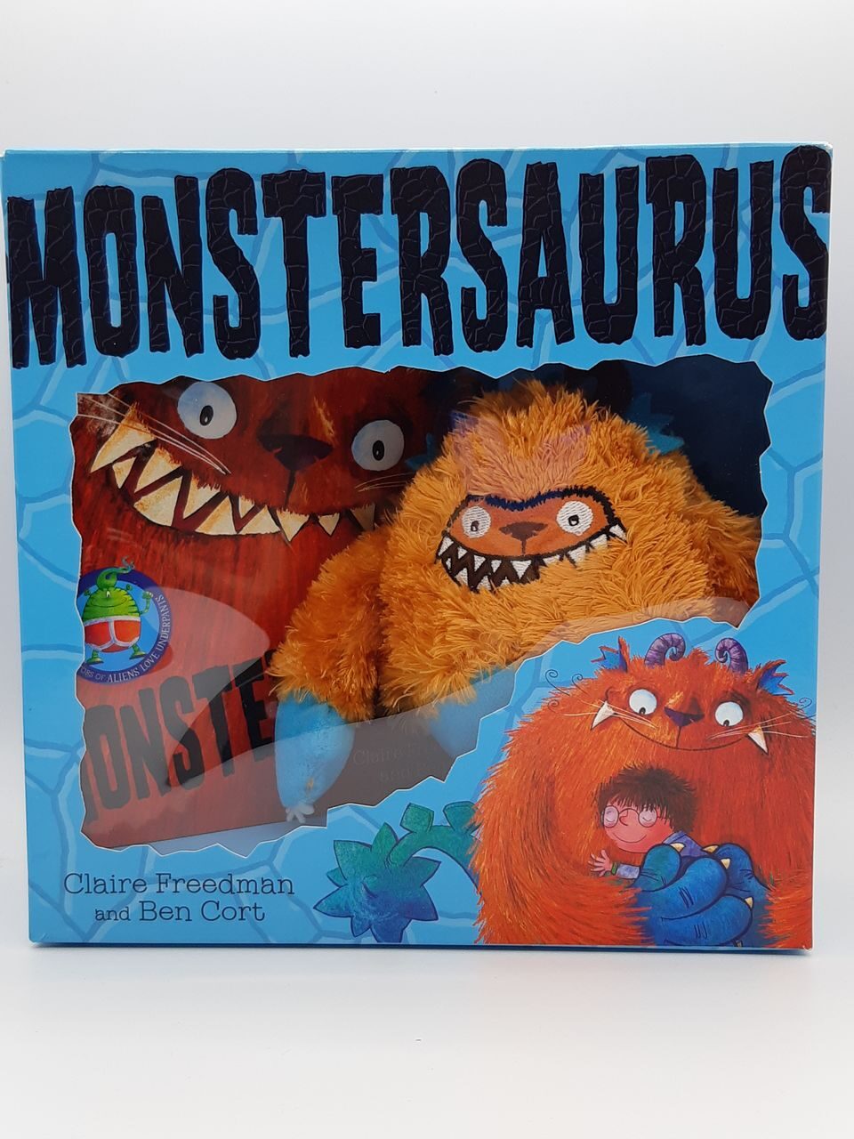 E43 Monstersaurus Book and Toy