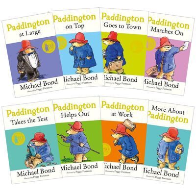 D207 Paddington Bear: 8 Book Collection - Медвежонок Паддингтон