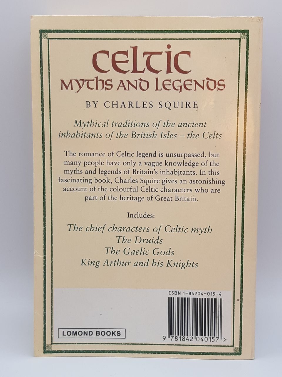 5P9 Celtic Myths and Legends, Charles Squire (2001)