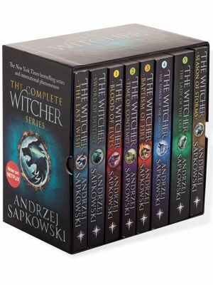 BK57 The Witcher, Complete Series Box Set, Andrzej Sapkowski, 8 книг