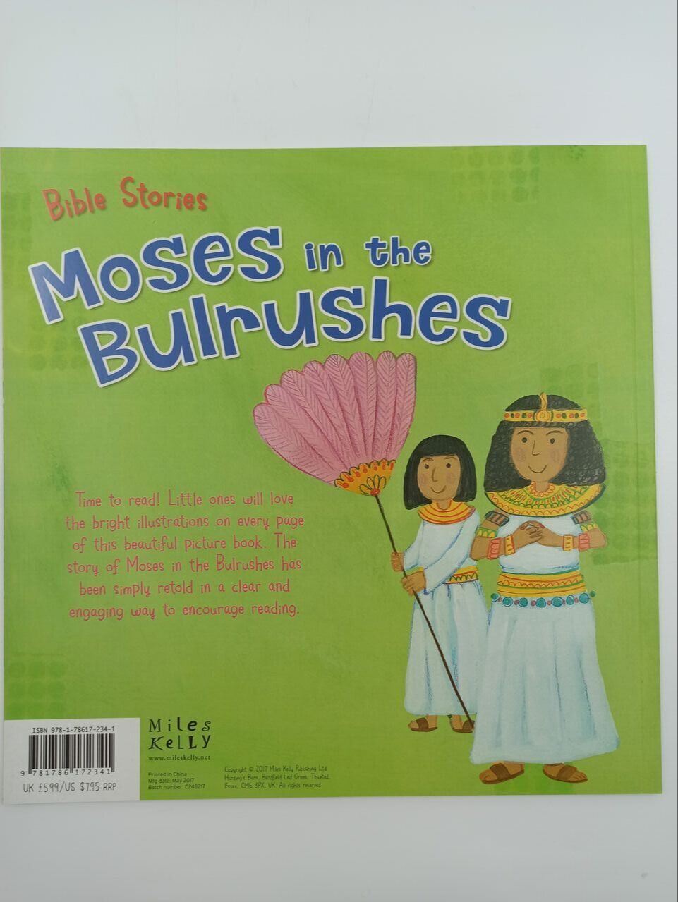 BK88 Moses in the Bulrushes, Bible Story