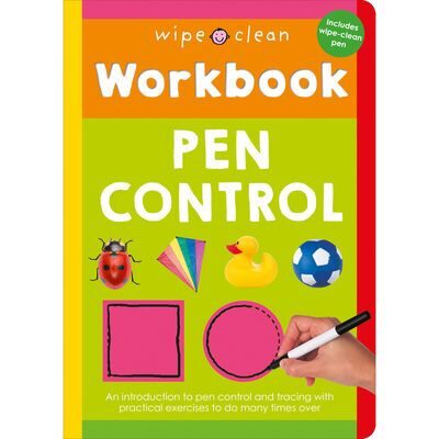 D187 Wipe Clean Workbook: Pen Control